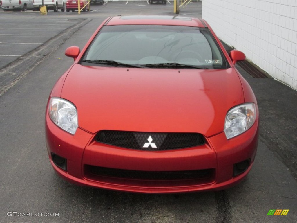 2009 Eclipse GS Coupe - Sunset Pearlescent Pearl / Dark Charcoal photo #3