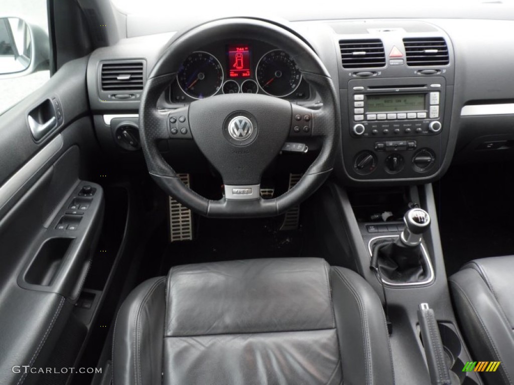 2008 Volkswagen GTI 4 Door Anthracite Black Dashboard Photo #82001213