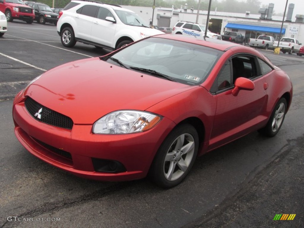 2009 Eclipse GS Coupe - Sunset Pearlescent Pearl / Dark Charcoal photo #4