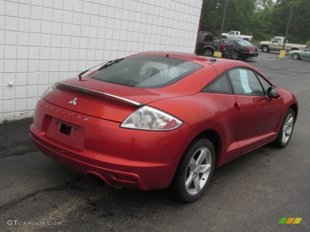 2009 Eclipse GS Coupe - Sunset Pearlescent Pearl / Dark Charcoal photo #7