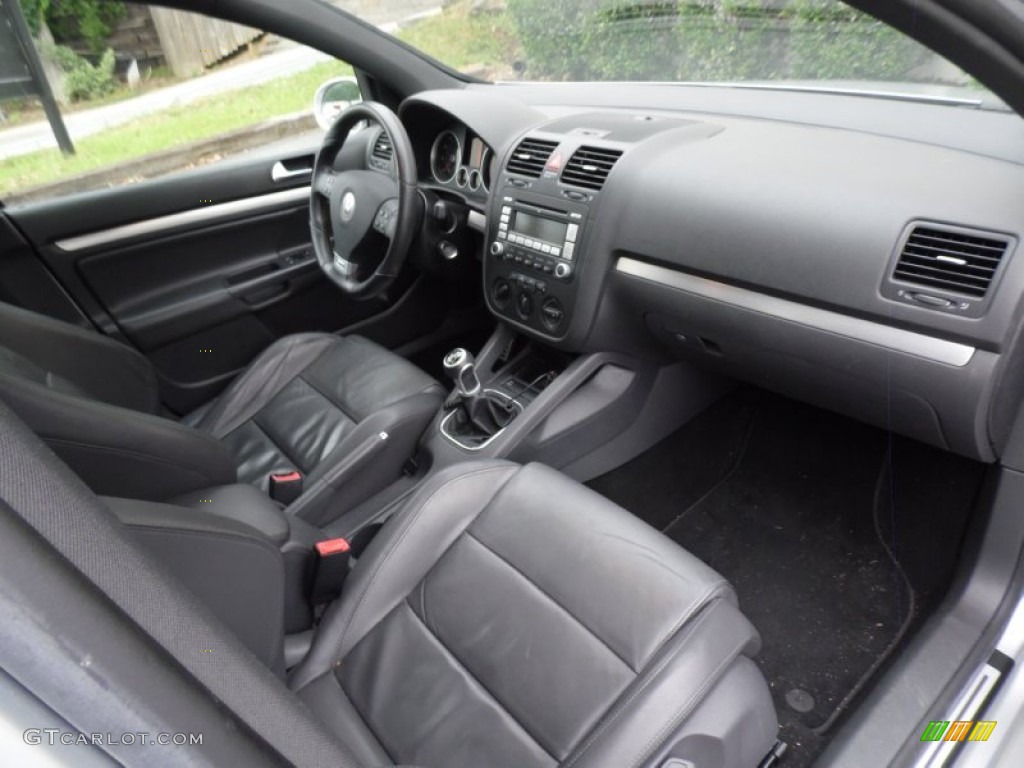 Anthracite Black Interior 2008 Volkswagen GTI 4 Door Photo #82001303