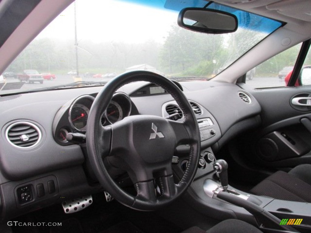 2009 Eclipse GS Coupe - Sunset Pearlescent Pearl / Dark Charcoal photo #11