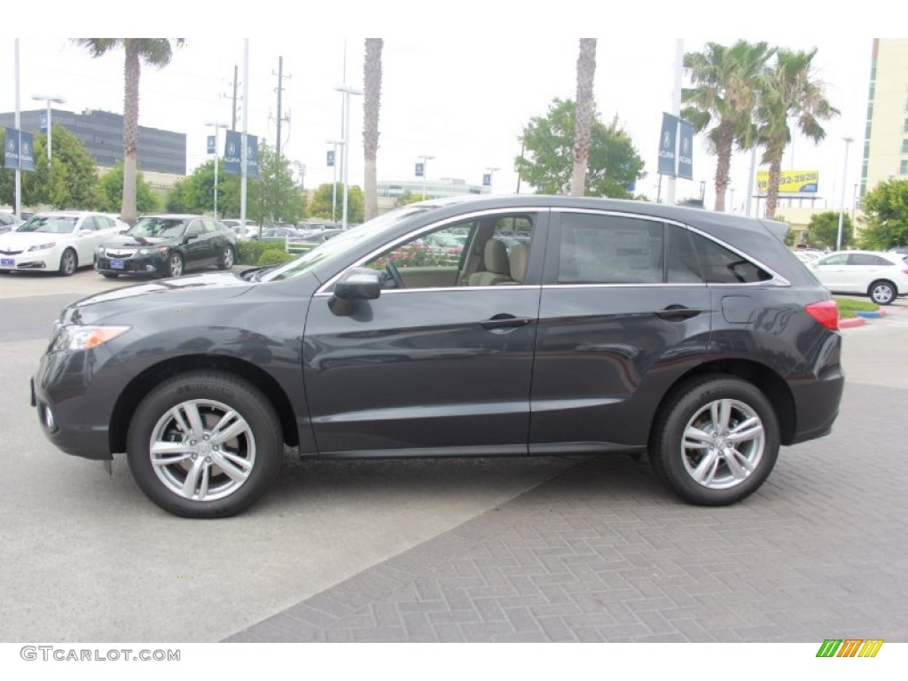 Graphite Luster Metallic 2014 Acura RDX Technology AWD Exterior Photo #82001473