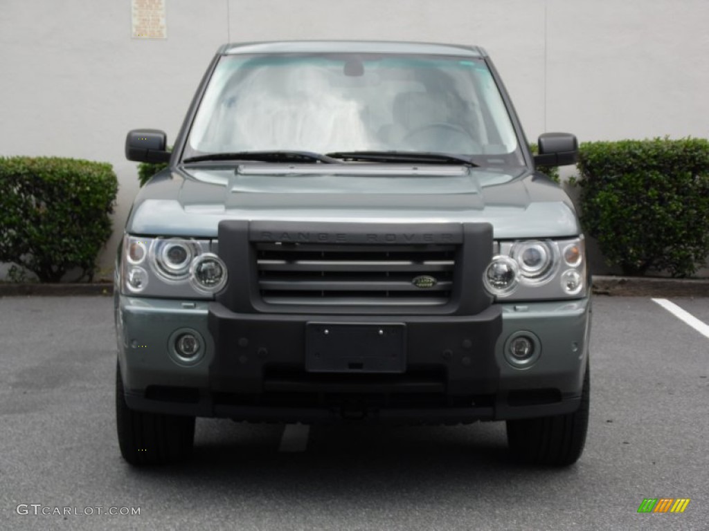 2007 Range Rover HSE - Giverny Green Mica / Ivory/Black photo #4
