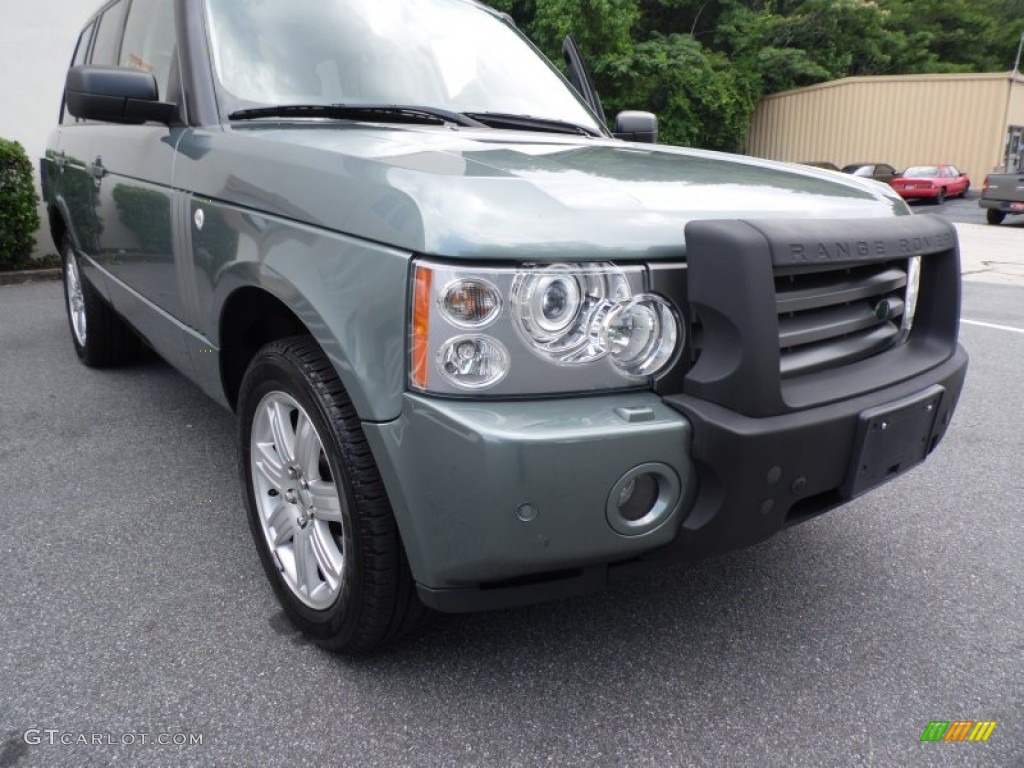2007 Range Rover HSE - Giverny Green Mica / Ivory/Black photo #16