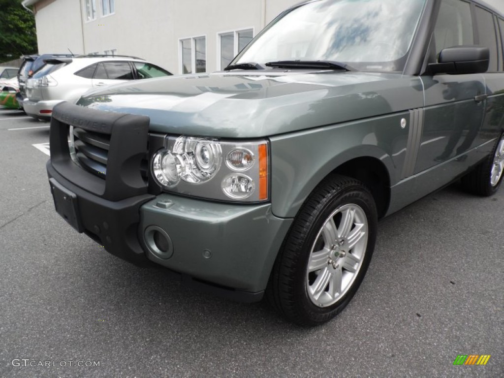 2007 Range Rover HSE - Giverny Green Mica / Ivory/Black photo #17