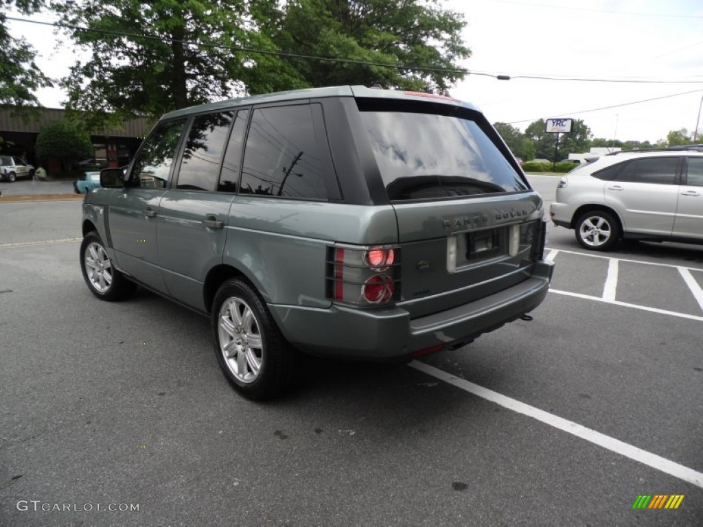 2007 Range Rover HSE - Giverny Green Mica / Ivory/Black photo #20