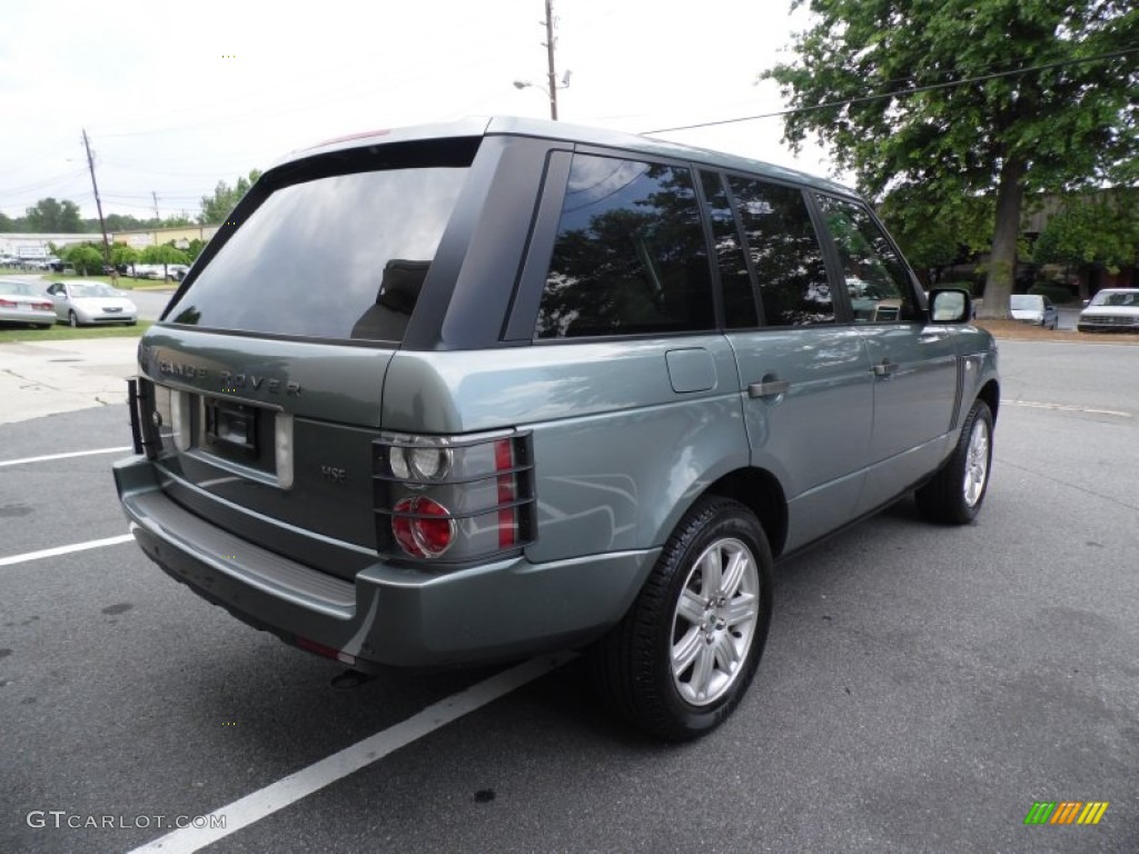 2007 Range Rover HSE - Giverny Green Mica / Ivory/Black photo #21