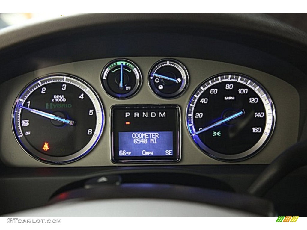 2013 Cadillac Escalade Hybrid AWD Gauges Photos