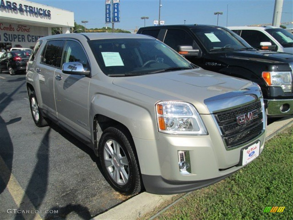 2012 Terrain SLE - Gold Mist Metallic / Jet Black photo #1