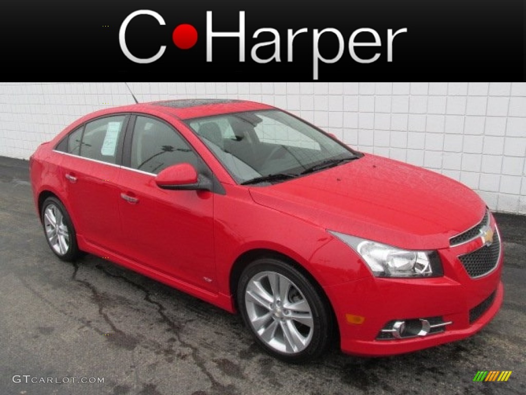 2013 Cruze LTZ/RS - Victory Red / Jet Black photo #1