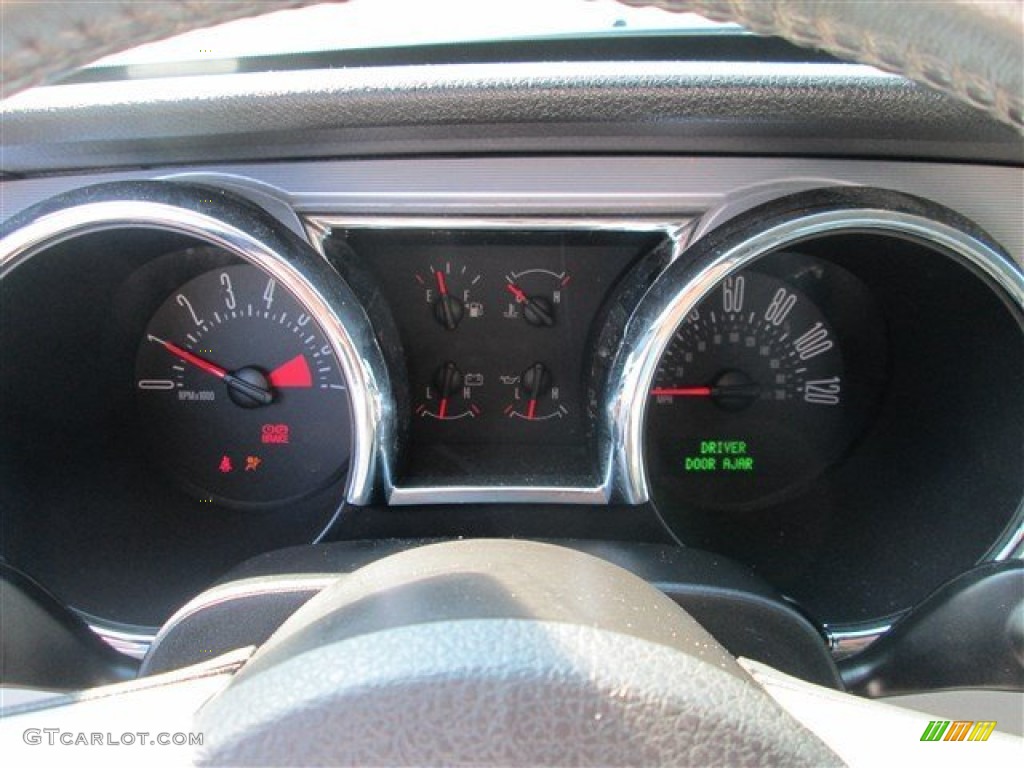 2007 Mustang V6 Premium Coupe - Vista Blue Metallic / Light Graphite photo #13