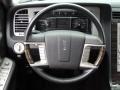 Charcoal Black 2010 Lincoln Navigator L 4x4 Steering Wheel