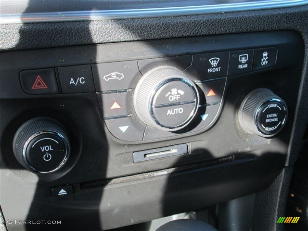 2012 Charger R/T Max - Pitch Black / Black photo #16