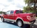 2009 Razor Red Metallic Ford F150 Lariat SuperCrew  photo #3