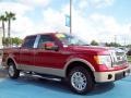 2009 Razor Red Metallic Ford F150 Lariat SuperCrew  photo #8