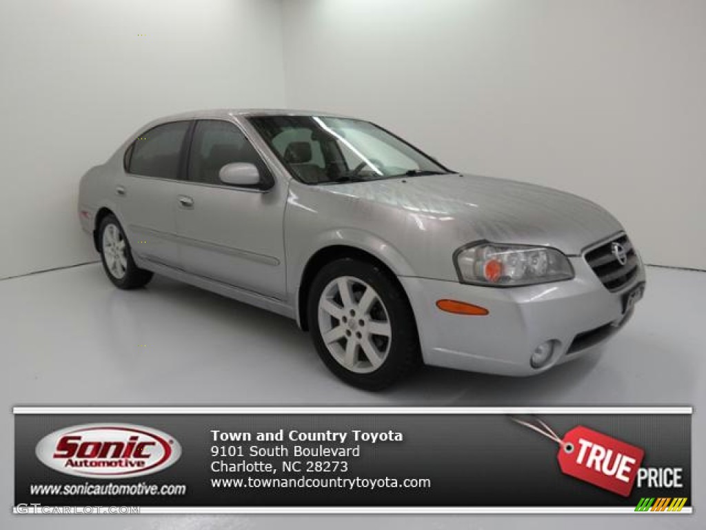 2003 Maxima SE - Sheer Silver / Frost photo #1