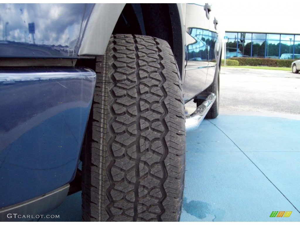 2007 F150 FX4 SuperCrew 4x4 - Dark Blue Pearl Metallic / Black photo #12