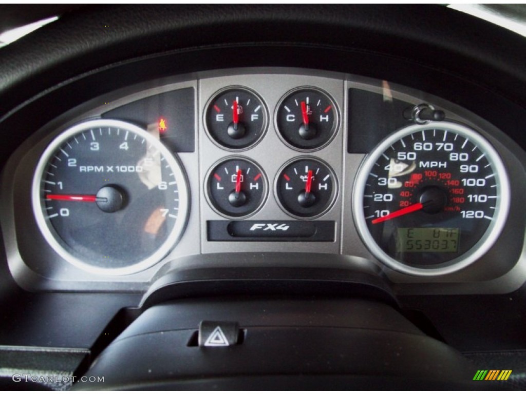 2007 F150 FX4 SuperCrew 4x4 - Dark Blue Pearl Metallic / Black photo #22