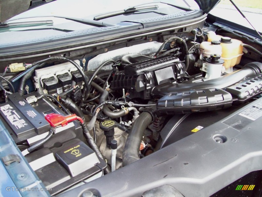 2007 F150 FX4 SuperCrew 4x4 - Dark Blue Pearl Metallic / Black photo #24