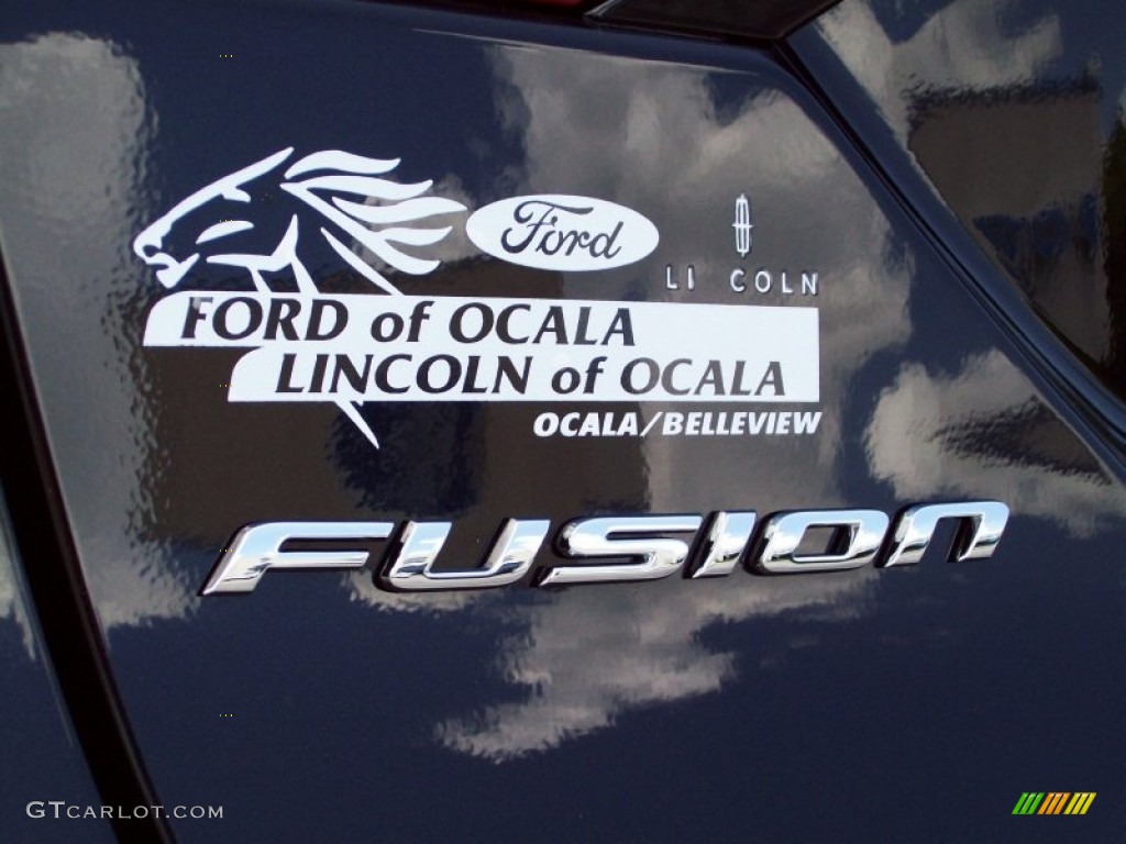 2013 Fusion SE - Tuxedo Black Metallic / Charcoal Black photo #4