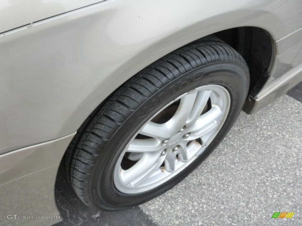 2004 Legacy 2.5 GT Sedan - Titanium Pearl / Black photo #9
