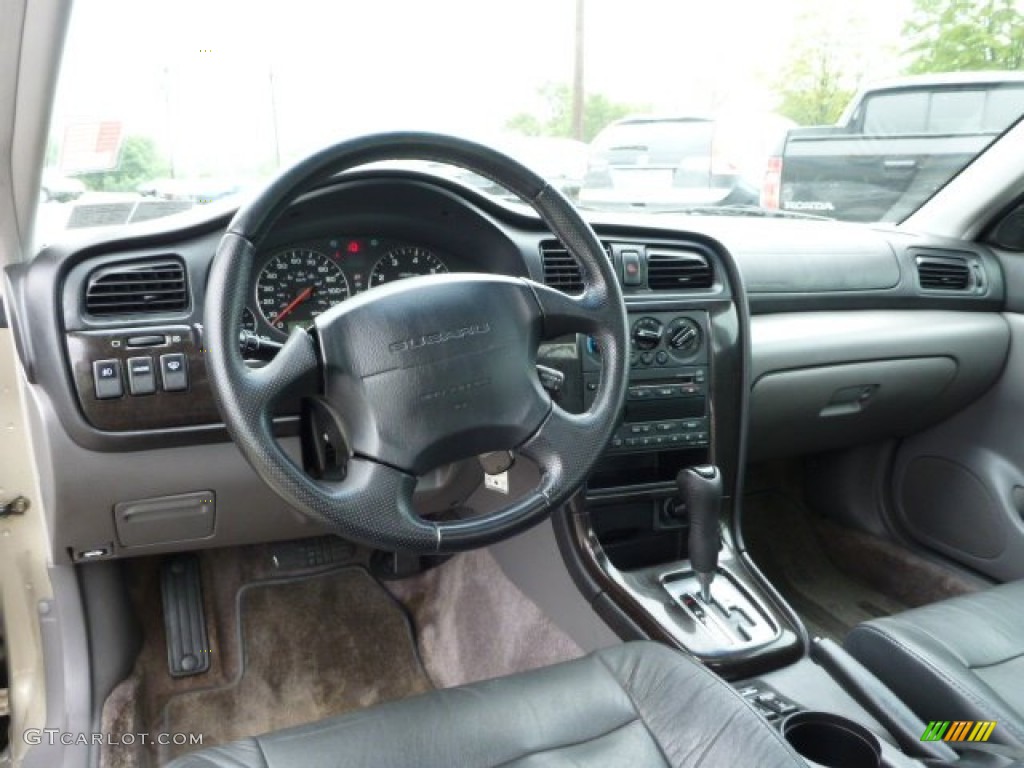 2004 Subaru Legacy 2.5 GT Sedan Black Dashboard Photo #82008800
