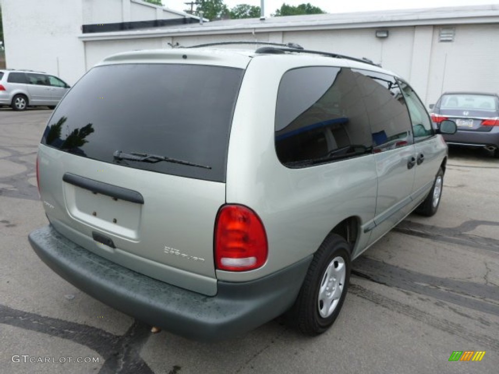 1999 Grand Caravan  - Light Cypress Green Pearl / Mist Gray photo #3