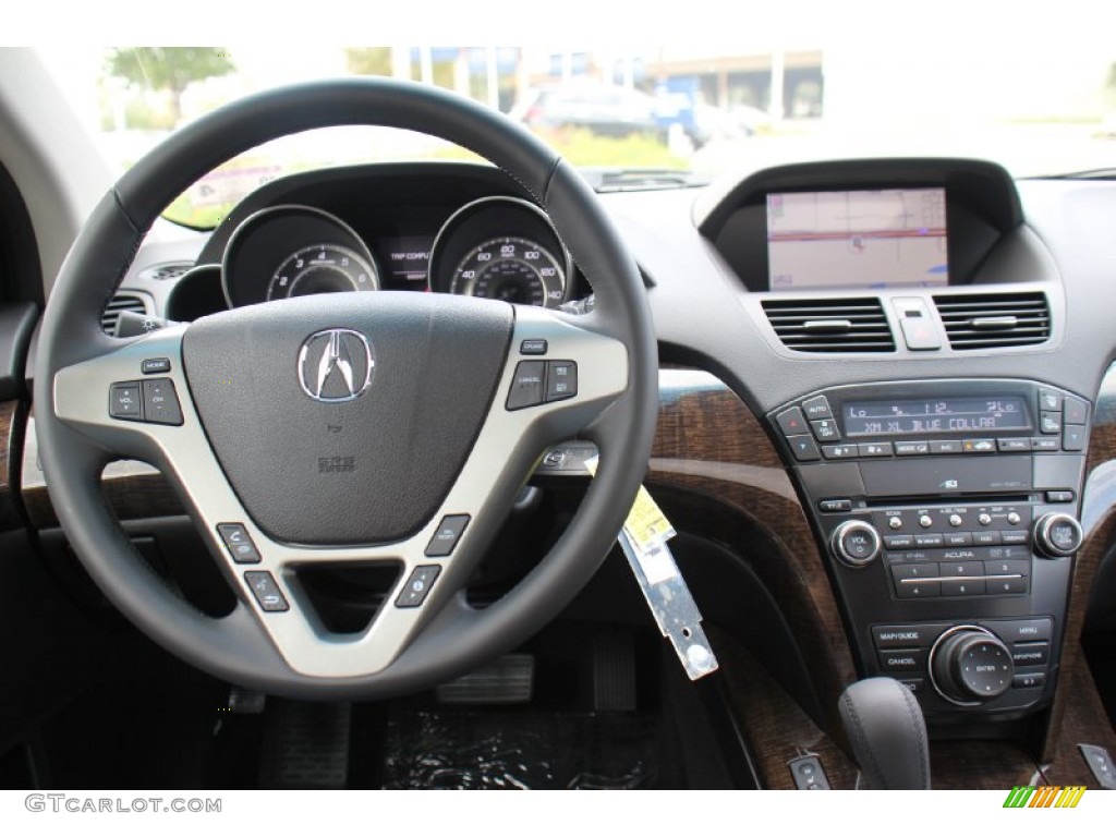 2013 MDX SH-AWD Technology - Crystal Black Pearl / Ebony photo #20