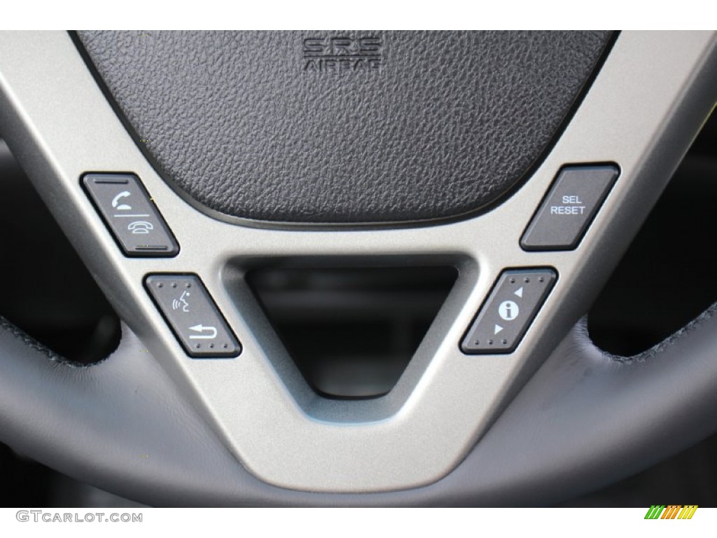 2013 MDX SH-AWD Technology - Crystal Black Pearl / Ebony photo #28