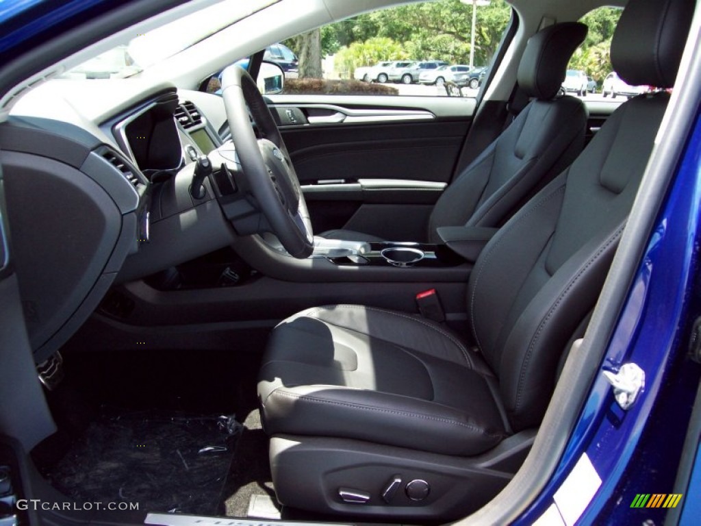 2013 Fusion Titanium - Deep Impact Blue Metallic / Charcoal Black photo #6