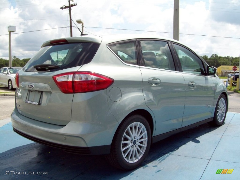 2013 C-Max Energi - Ice Storm / Medium Light Stone photo #3