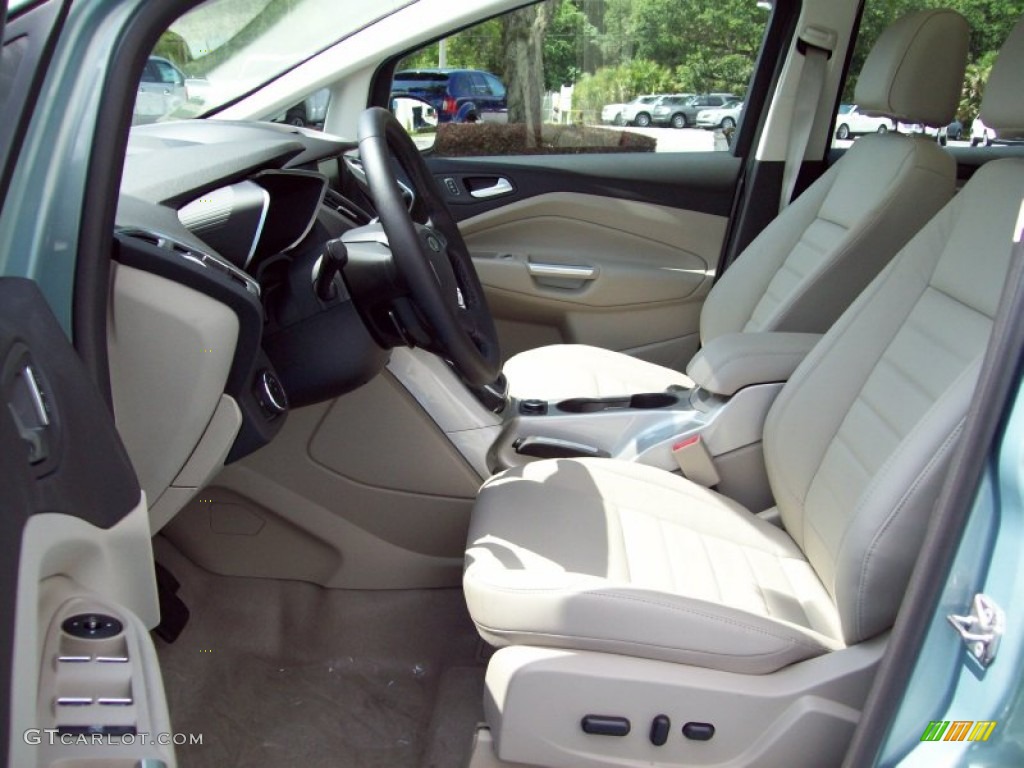 Medium Light Stone Interior 2013 Ford C-Max Energi Photo #82009643