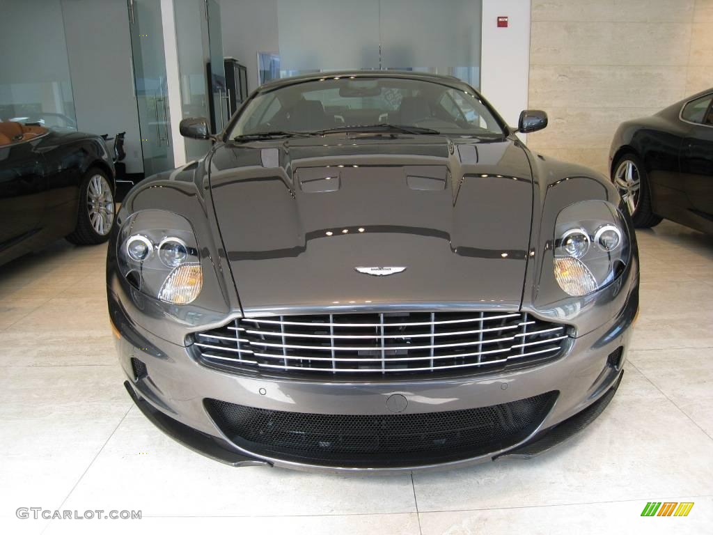 2009 DBS Coupe - Meteorite Silver / Obsidian Black photo #2