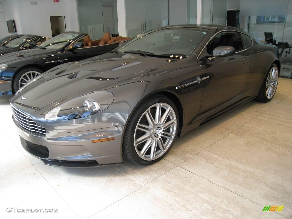 2009 DBS Coupe - Meteorite Silver / Obsidian Black photo #3