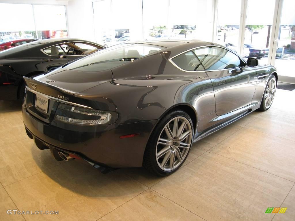2009 DBS Coupe - Meteorite Silver / Obsidian Black photo #5