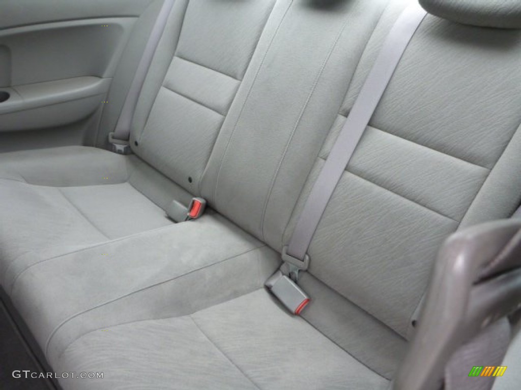 2006 Civic LX Coupe - Sparkle Gray Pearl / Gray photo #11