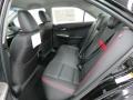 2013 Toyota Camry XSP Red/Black Interior Rear Seat Photo