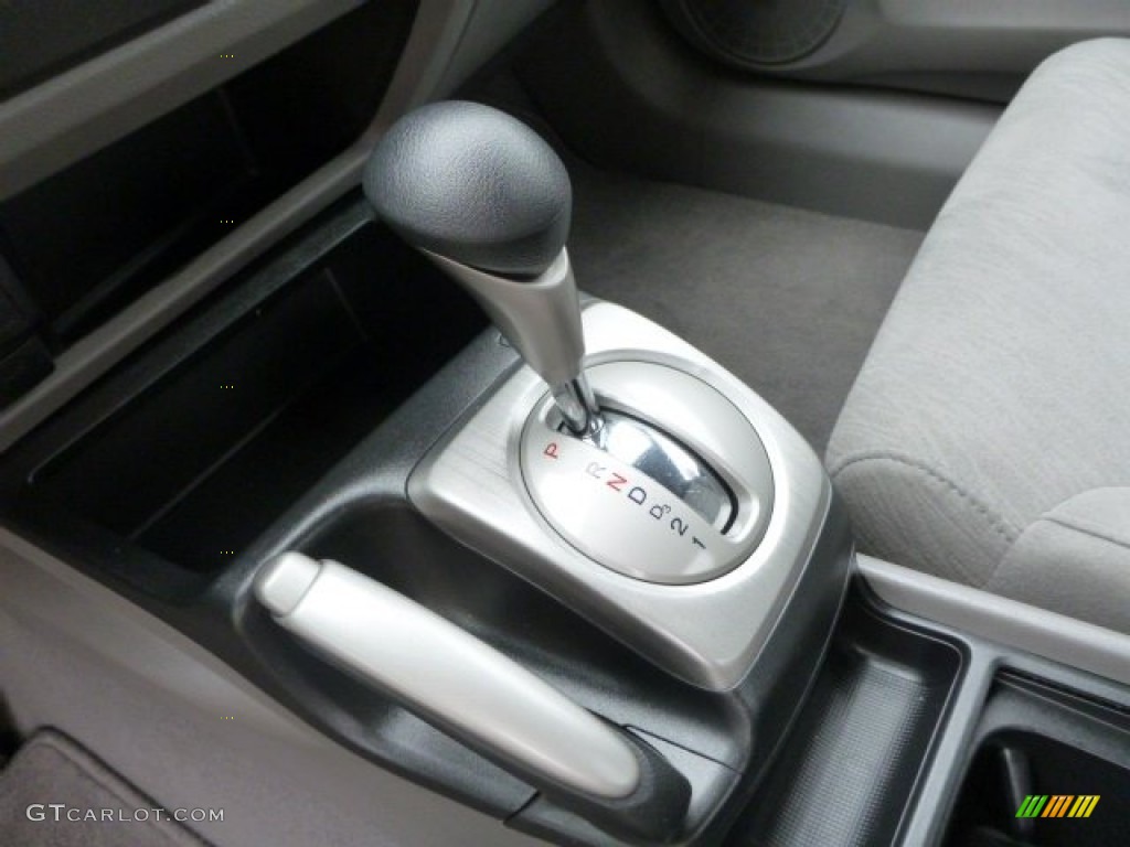 2006 Civic LX Coupe - Sparkle Gray Pearl / Gray photo #16