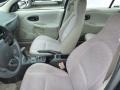 2001 Saturn S Series Gray Interior Front Seat Photo