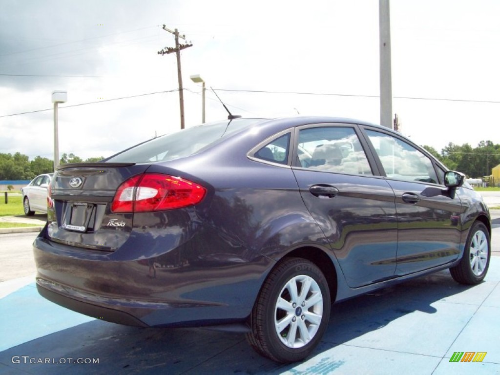 2013 Fiesta SE Sedan - Violet Gray / Charcoal Black/Light Stone photo #3