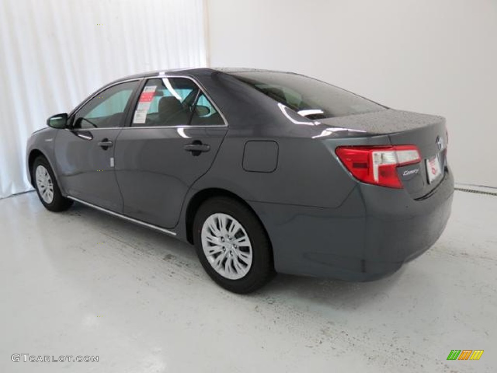 2013 Camry Hybrid LE - Magnetic Gray Metallic / Light Gray photo #23