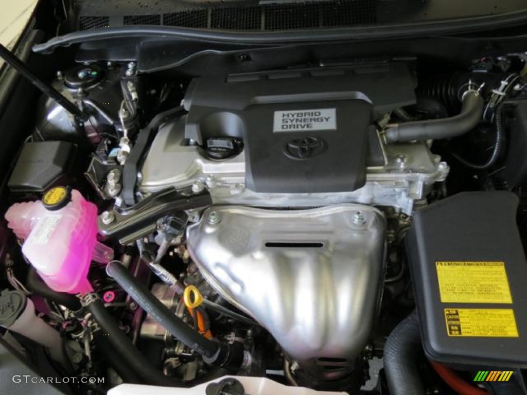 2013 Camry Hybrid LE - Magnetic Gray Metallic / Light Gray photo #24