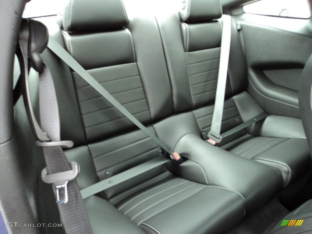 2013 Ford Mustang GT Premium Coupe Rear Seat Photo #82012111