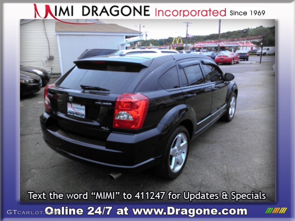 2009 Caliber R/T - Deep Water Blue Pearl / Dark Slate Gray/Blue photo #5