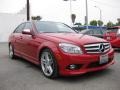 Mars Red 2008 Mercedes-Benz C 300 Sport