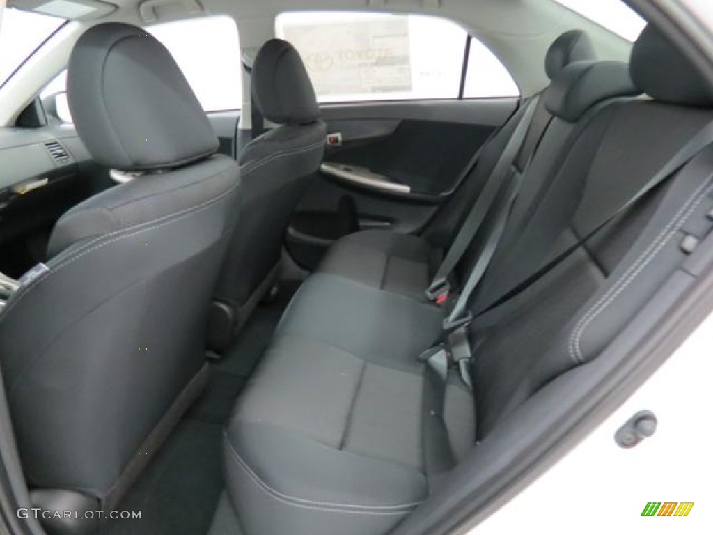 2013 Toyota Corolla S Rear Seat Photo #82013264