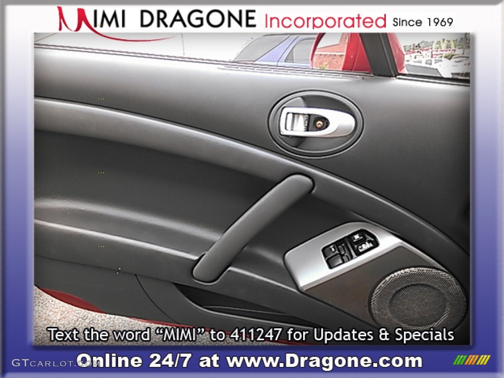 2006 Eclipse GS Coupe - Pure Red / Dark Charcoal photo #15