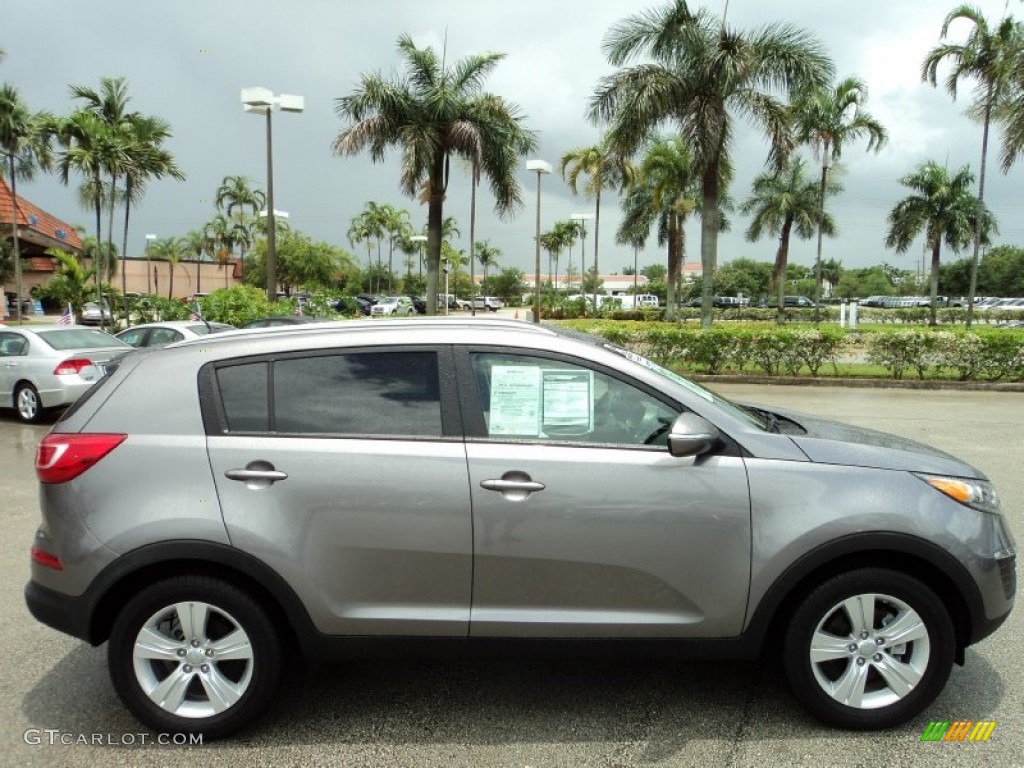 Mineral Silver 2012 Kia Sportage LX Exterior Photo #82014413