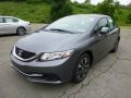 Polished Metal Metallic - Civic EX Sedan Photo No. 7
